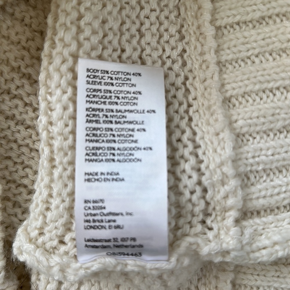 Anthropologie Sweater Size Large - Picture 6 of 10